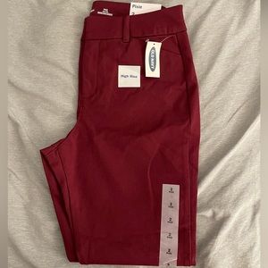 NWT High Rise Pixie Cut Old Navy Dress Pants